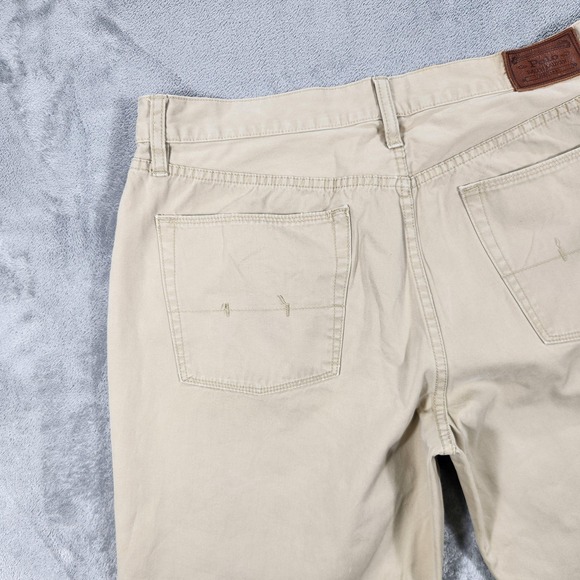 Polo Ralph Lauren Chino Pants Mens 34x30 Khaki Cotton Twill Straight Leg Casual - Picture 8 of 16